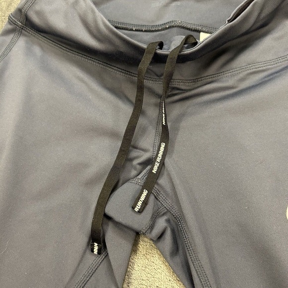 Nike Running Pants Womens Extra Small Blue Drawstring Casual Athletic Dri-Fit - Picture 3 of 10